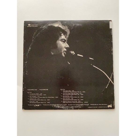 Neil Diamond Touching You, Touching Me 1973 LP MCA-2006 VG+ Vinyl Bojangles - Picture 2 of 8